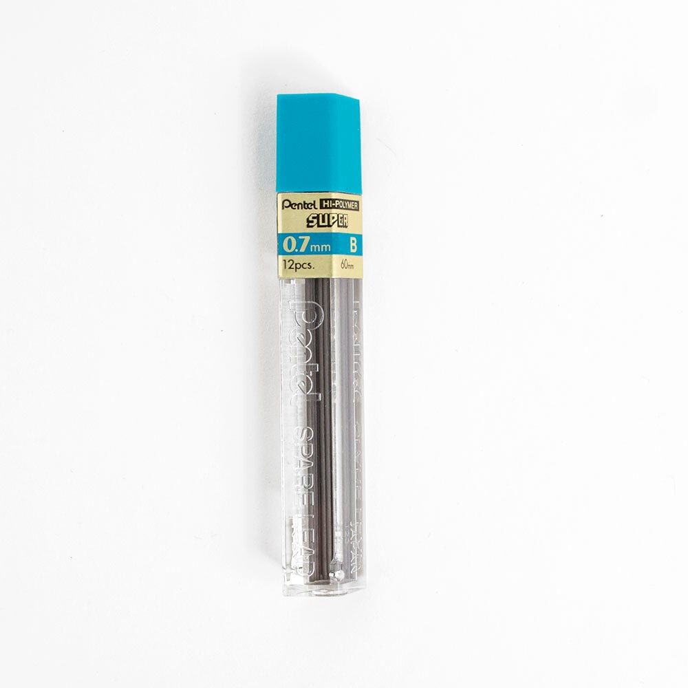 Pentel, Refills, Art & School, Lead, 0.7mm, 86450, B